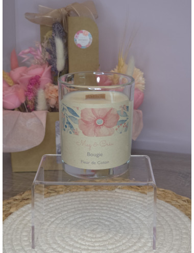 Bougie classique - Fleur de...