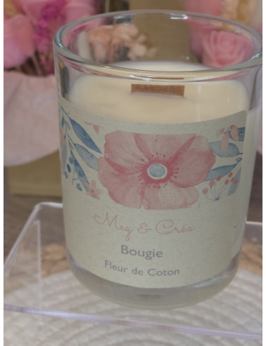 Bougie classique - Fleur de...