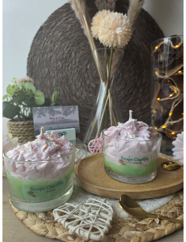 Bougie Chantilly - Goyave