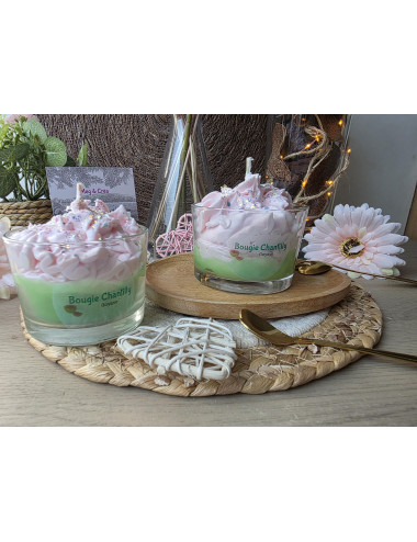 Bougie Chantilly - Goyave